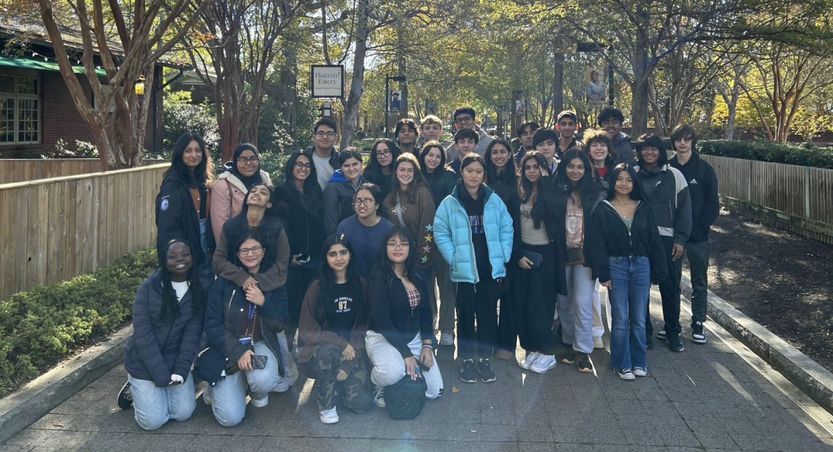 Many New Hyde Park Model UN delegates celebrate the completion of WMHSMUN and anticipate their next away conference at BOSMUN.